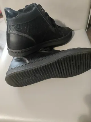 Sneakers Geox invernali nere