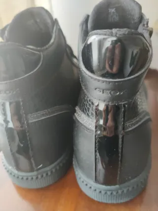 Sneakers Geox invernali nere