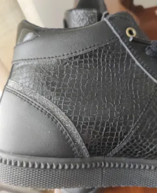 Sneakers Geox invernali nere