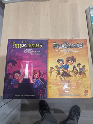 Libros de los “futbolisimos”