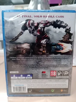 Último!! God of War 3 Remasterizado PS4