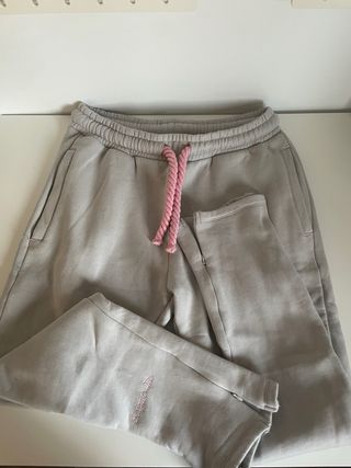 Chándal Syna World Gris y Rosa