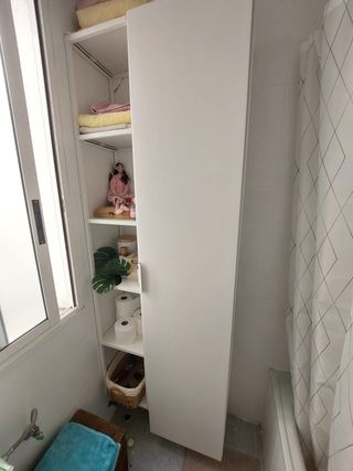 Armario baño alto blanco IKEA HAVBÄCK
