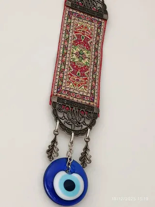 Amuleto Ojo Turco Colgante Decorativo rojo