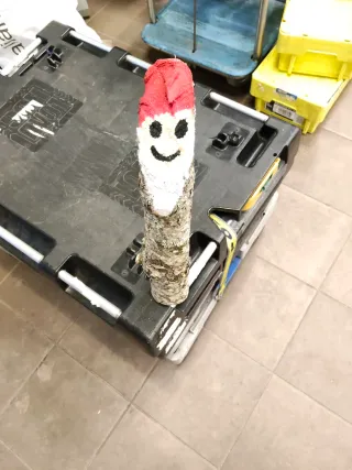 Tronchetto decorativo in legno