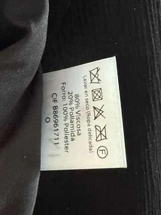 Chaqueta Blazer Pisco Bimani Talla M