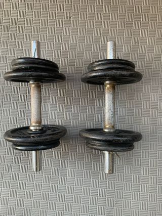 Mancuernas ajustables con discos 1-2kg