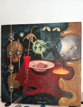 Obra de arte surrealista original