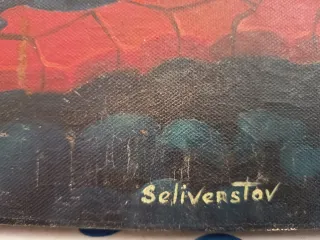 Obra de arte surrealista original