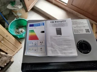 Estufa de gas butano.