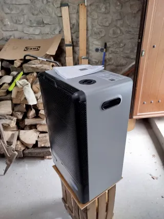 Estufa de gas butano.