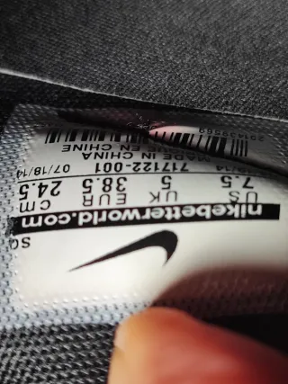 Zapatillas Nike Mujer Negras