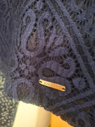 Jersey Guess encaje azul oscuro Talla S