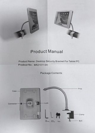 Soporte flexible mesa iPad 10