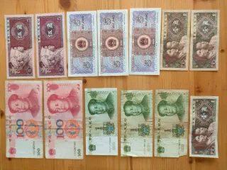 Lotto Banconote Yuan Cinesi