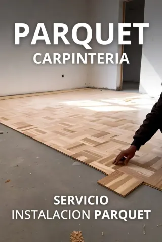 Instalación parquet madera tarima