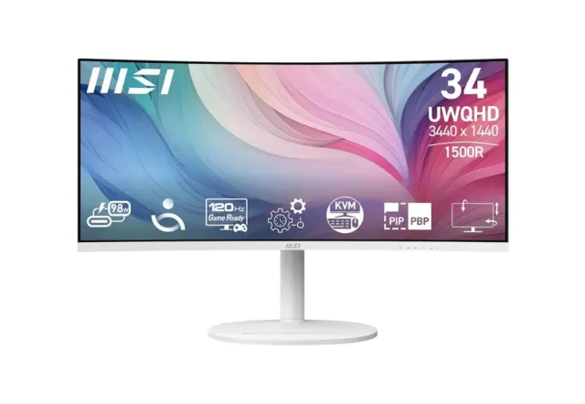 Monitor Curvo MSI Blanco P11YY9268