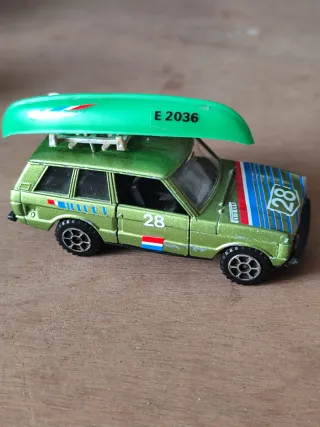 Range Rover E79 Polistil Verde com Canoa