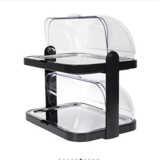 Expositor buffet 2 niveles