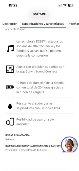 Auriculares SONY WF-C500 True Wireless SIN ABRIR!