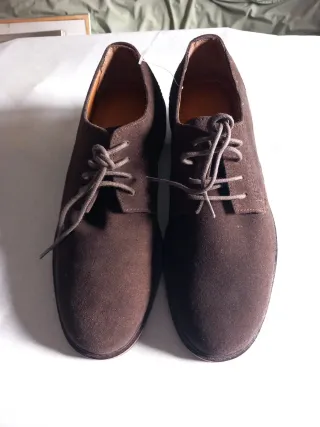 Zapatos Dustin Ante Marrón Talla 41