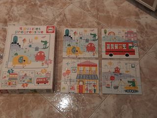 Puzzles Progressive EDUCA / 3-5 años - 5€ + Regalo