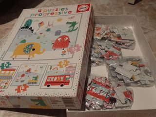 Puzzles Progressive EDUCA / 3-5 años - 5€ + Regalo
