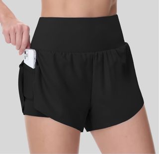 Pantalón corto secado rápido con malla incorporada