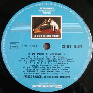 Franck Pourcel LP - De Paris à Varsovie Vol.12