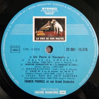 Franck Pourcel LP - De Paris à Varsovie Vol.12