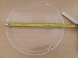 Plato Giratorio Microondas Transparente