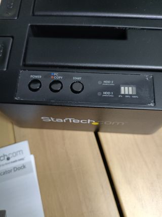 Docking Station de 2 Bahías - USB 3.1 a SATA - USB 3.1 (10 Gbps) - SATA I/II/III de 2,5/3,5" - Base de Acoplamiento SSD/HDD - de Intercambio en Caliente - Carga Superior (SDOCK2U313)