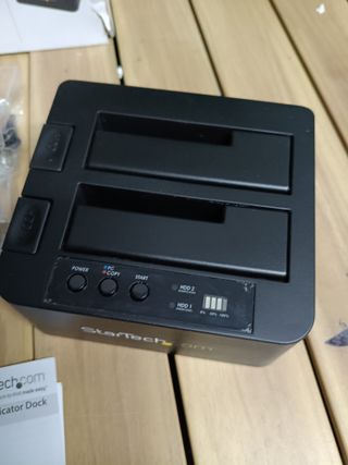 Docking Station de 2 Bahías - USB 3.1 a SATA - USB 3.1 (10 Gbps) - SATA I/II/III de 2,5/3,5" - Base de Acoplamiento SSD/HDD - de Intercambio en Caliente - Carga Superior (SDOCK2U313)