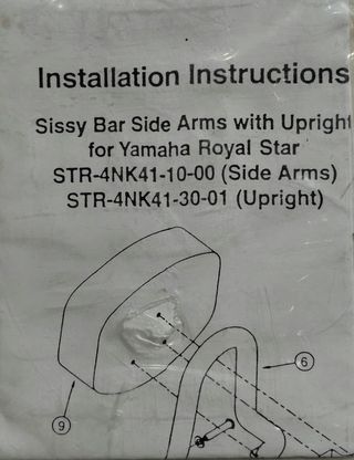 YAMAHA ROYAL STAR - BRAZOS LATERALES