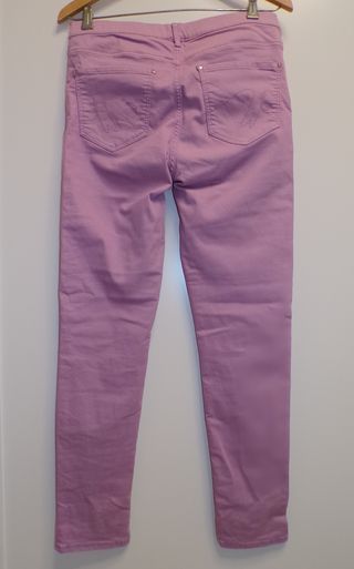 Leggins pitillo malva El Corte Inglés