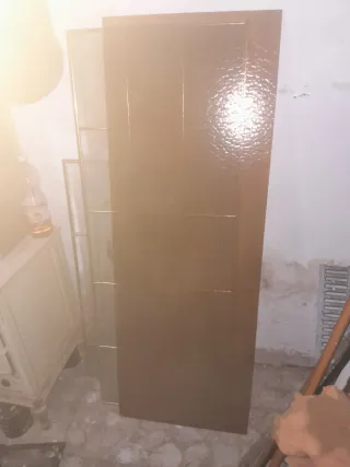 Cristalera de madera