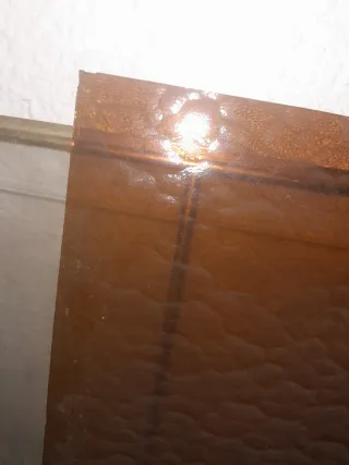 Cristalera de madera