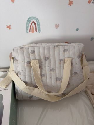 Bolso Carro Suavinex Nubes y Gotas SIN USAR