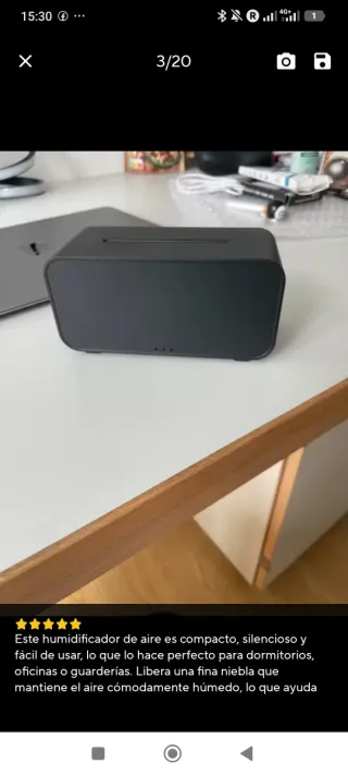 ULTIMOs Difusor Chimenea 7 Colores Humidificador