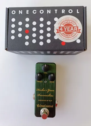 Pedal One Control Hooker's Green Bass machine