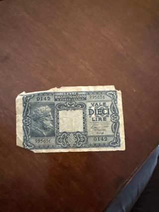 Biglietto da 100 Lire italiane 1926