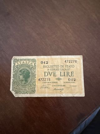 Biglietto da 100 Lire italiane 1926