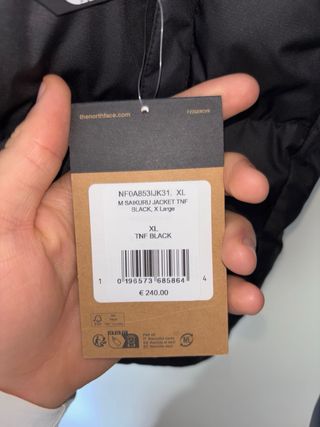 Chaqueta The North Face Saikuru Negra