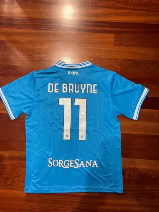 Camiseta Napoli 25/26 De Bruyne Talla L