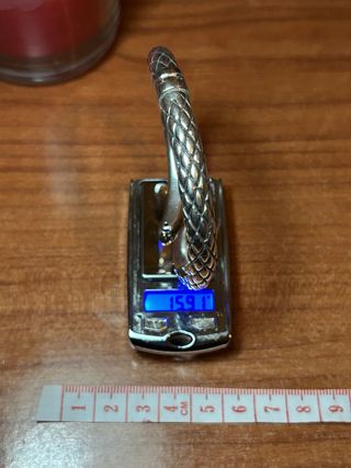 Anillo y pulsera cobra Plata 925