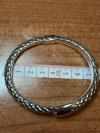 Anillo y pulsera cobra Plata 925