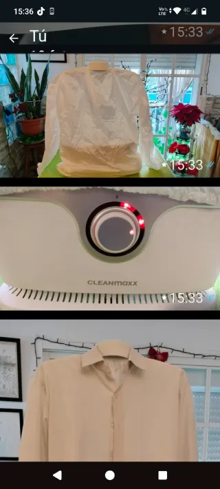 Planchadora portátil CLEANmaxx