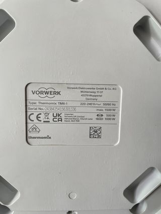 Thermomix 6 Snow Edición