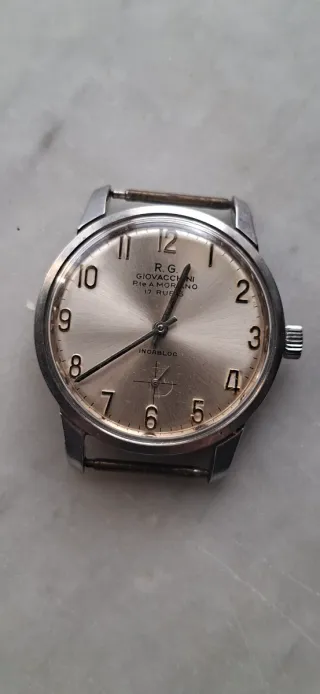Orologio R. G. Giovaccini funzionante