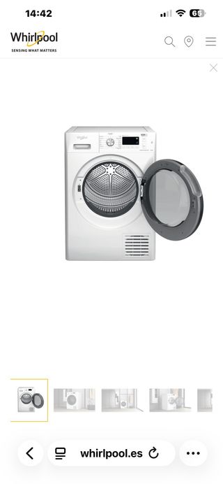 Secadora Whirlpool M11 8X3BY SPT